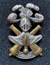 Médaille, broche, pucelle, insigne militaire  CAMP DE CANJUERS
