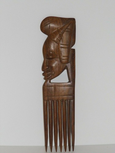 Art africain ancien - ancien, peigne