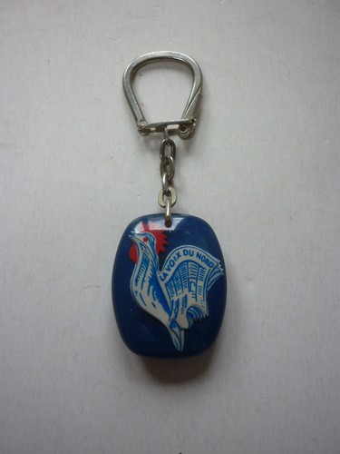 Ancien porte clé bourbon coq - porte,