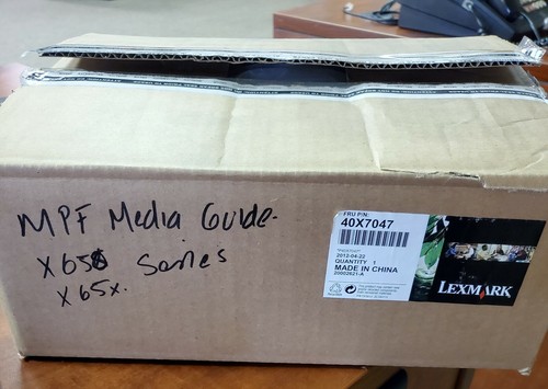New genuine lexmark guide - genuine, mpf