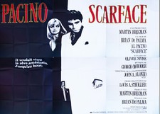 SCARFACE ? Al Pacino Huge French Eight Panel Vintage Movie Poster Original 1984