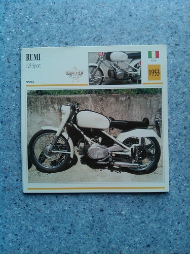 Fiche moto italie rumi 125 - moto,