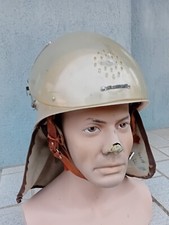 Casque de POMPIER ou CRS SOVIETIQUE russe USSR URSS, Année 1983