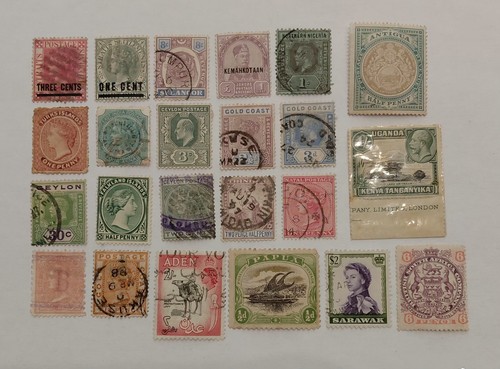 Timbres colonies anglaise - timbres,