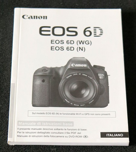 Canon original instruzioni