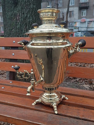 Samovar feu bois - feu, bois,