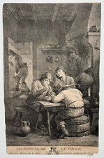 DELICES TABAGIE Gravure DAVID
