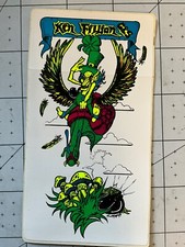 Vintage 80s Skateboard Decal