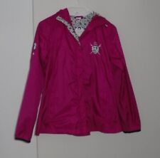 VESTE BLOUSON rose coupe vent fouganza Oxylane taille 14 ans no kway