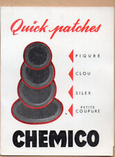 vieux papiers publicité dépliabt CHEMICO (réparation chambres à air)  P43840