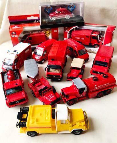 Lot solido pompiers renault - lot., pompiers.