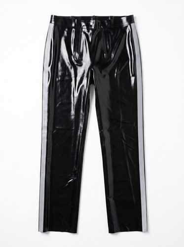 Neuf pantalon latex noir - neuf,