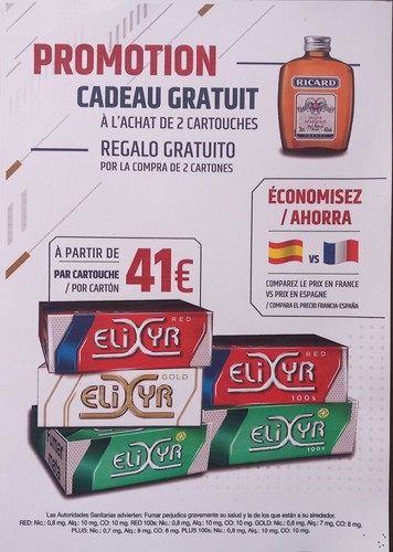 Plv espagne pour tabac - du,