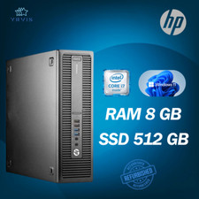 PC DE BUREAU HP 800G2 SFF INTEL I7 RAM 8 Go SSD 512 Go WIN 11 PRO RECONDITIONNÉ