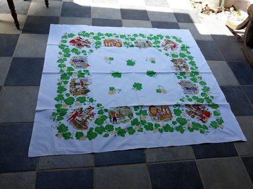 Nappe imprimée régions - nappe,