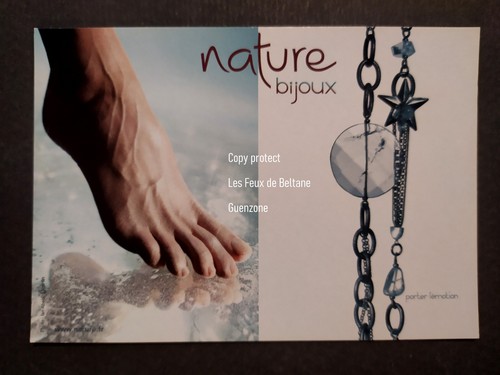 Nature bijoux publicité