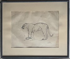 Paul Simon Tigre dessin à