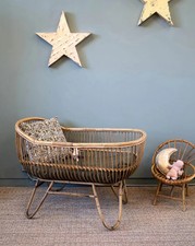 Joseph, le lit bébé en rotin