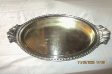 Superbe Plat corbeille Métal Argenté De Style Louis XVI  FELIX FRERES TOULOUSE