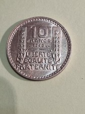 PIECE 10 FR TURIN  - FRANCE - 1948 - N°321