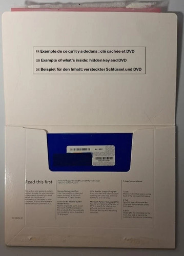 Microsoft windows dvd 64bit - microsoft,