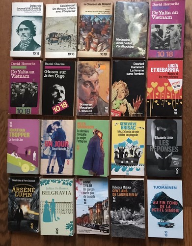 Lot livres de poche - de, 20