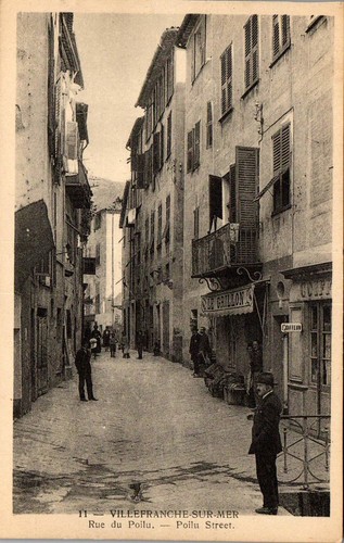 Villefranche sur mer rue - 06,