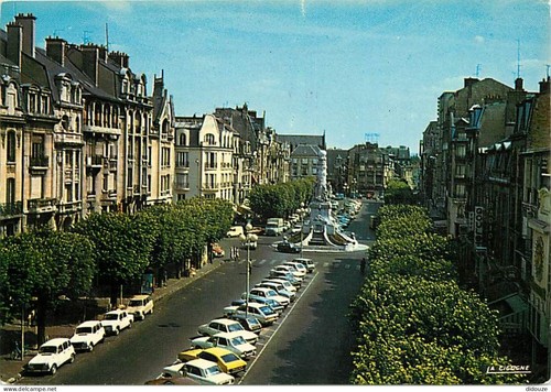 Carte postale automobiles - carte,