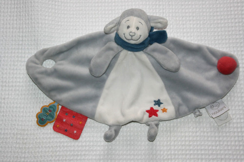 Noukies doudou mouton plat - noukies,