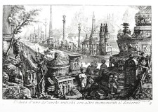 Eau-forte de Giovanni Battista PIRANESI Roma