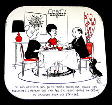 DESSOUS DE PLAT METAL DESSIN