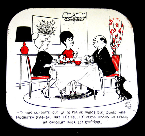 Dessous plat metal - dessous, de