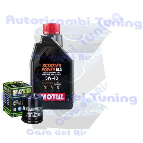 Tagliando huile motul sooter - tagliando,