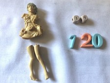 Maquette model: Figurine résine femme photographe, female journalist 1/20