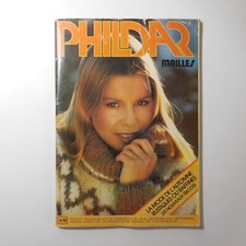 Revue 1977 PHILDAR mailles N°53 tricot patron couture mode vintage France N6931 