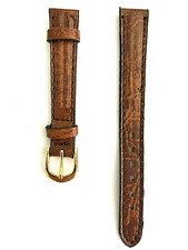 BRACELET MONTRE CUIR 12 MM MARRON