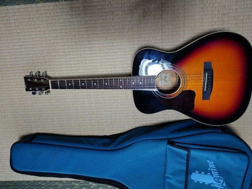 Guitare acoustique gaucher