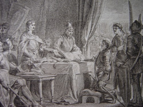 Gravure charles martel - gravure,
