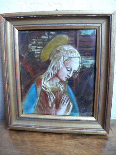 Superbe ancien tableau - , en