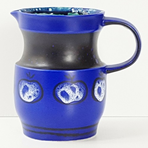Pichet ceramique pommes bleues - pichet,