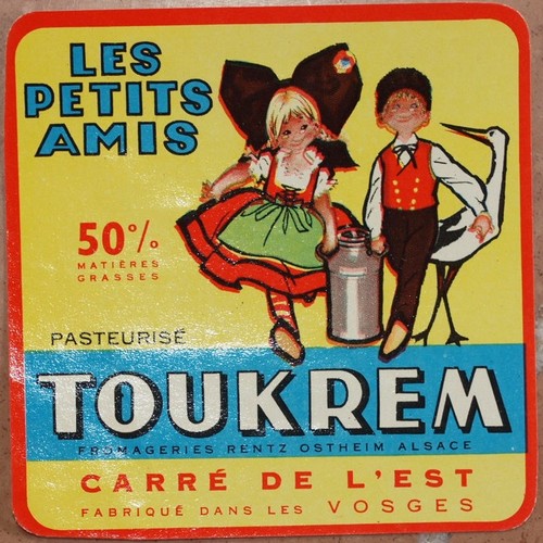 étiquette fromage français - Étiquette,