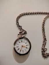 PETITE MONTRE GOUSSET FEMME ANNEE 1920 ARGENT FIN