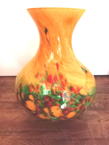 Murano vase verre soufflé - ,