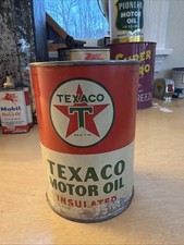 Vintage Texaco One Quart Oil