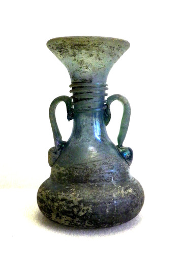 Vase verre irisé - en, scavo