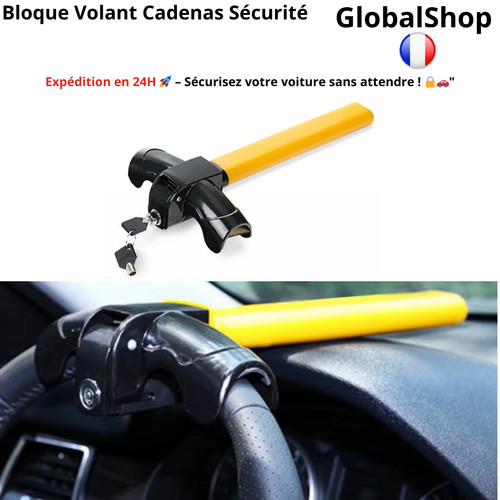 Canne antivol bloque volant - canne,