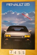 RENAULT 25 TS TD GTS GTD GTX TURBO D/ DX V6 i V6 TURBO LIMOUSINE Fr 34 Pages 85