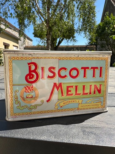 Boite italienne mellin - mellin, métal