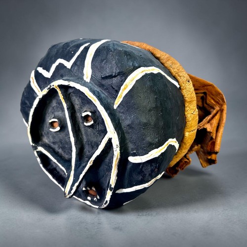Vintage piaroa warime mask - vintage,