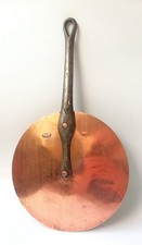 Couvercle en cuivre DEHILLERIN - PARIS  n°19   Copper kitchen